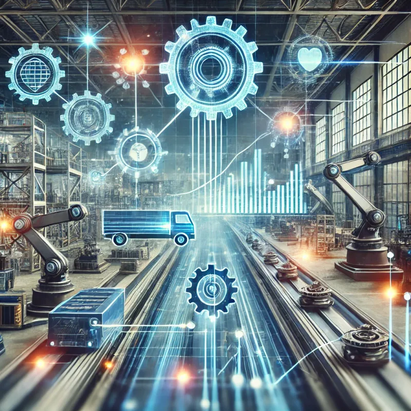 Forschung – Datengetriebene Logistik-Optimierung in der Produktion